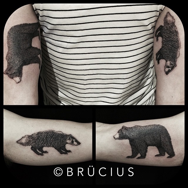 22 Bear Tattoo Ideas For Real Men - Styleoholic